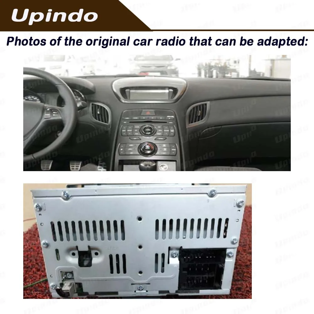 Für Hyundai Genesis Coupe 2009-2011 Auto Android Radio Kabelbaum KÖNNEN Bus Adapter Stereo Power Stecker Installation Kit