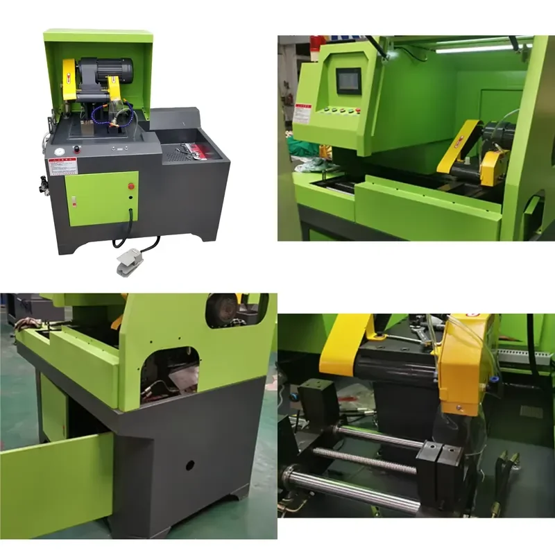 for HWJ-200NC CNC Automatic Pipe Tube Cutting Machine for Brass Copper Aluminum Stainless Steel Thin Tube Rod