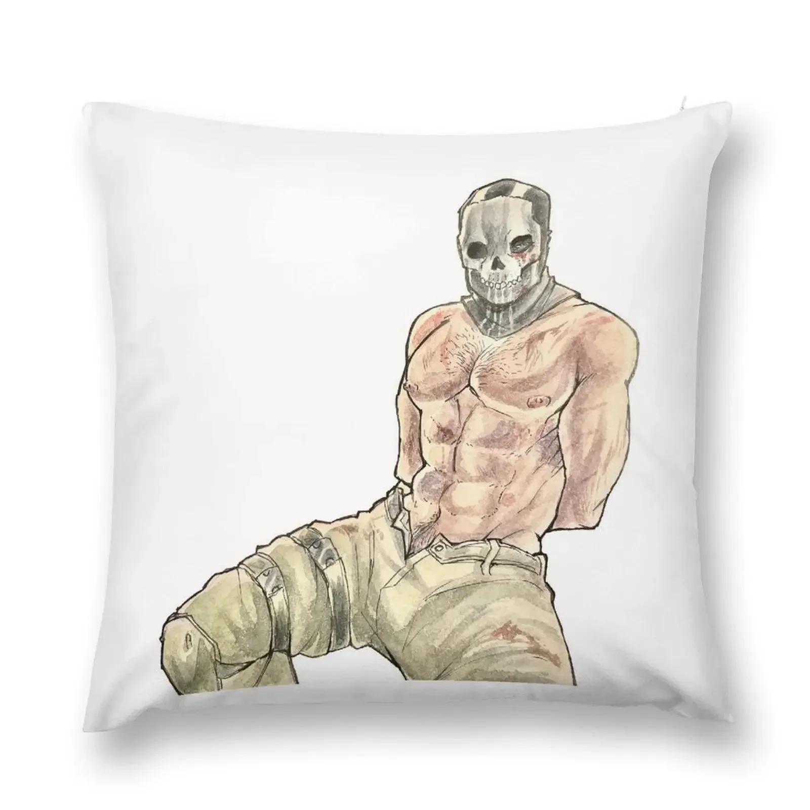 

Ghost pinup Throw Pillow luxury home accessories Pillowcase pillow