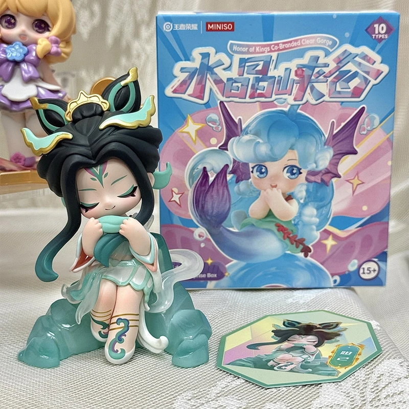 Genuine Co-branded Honor of Kings Canyon Fantasy Series Mini Game Figure Blind Box Li Bai Anime Figure Mystery Box Ornament Gift view 5