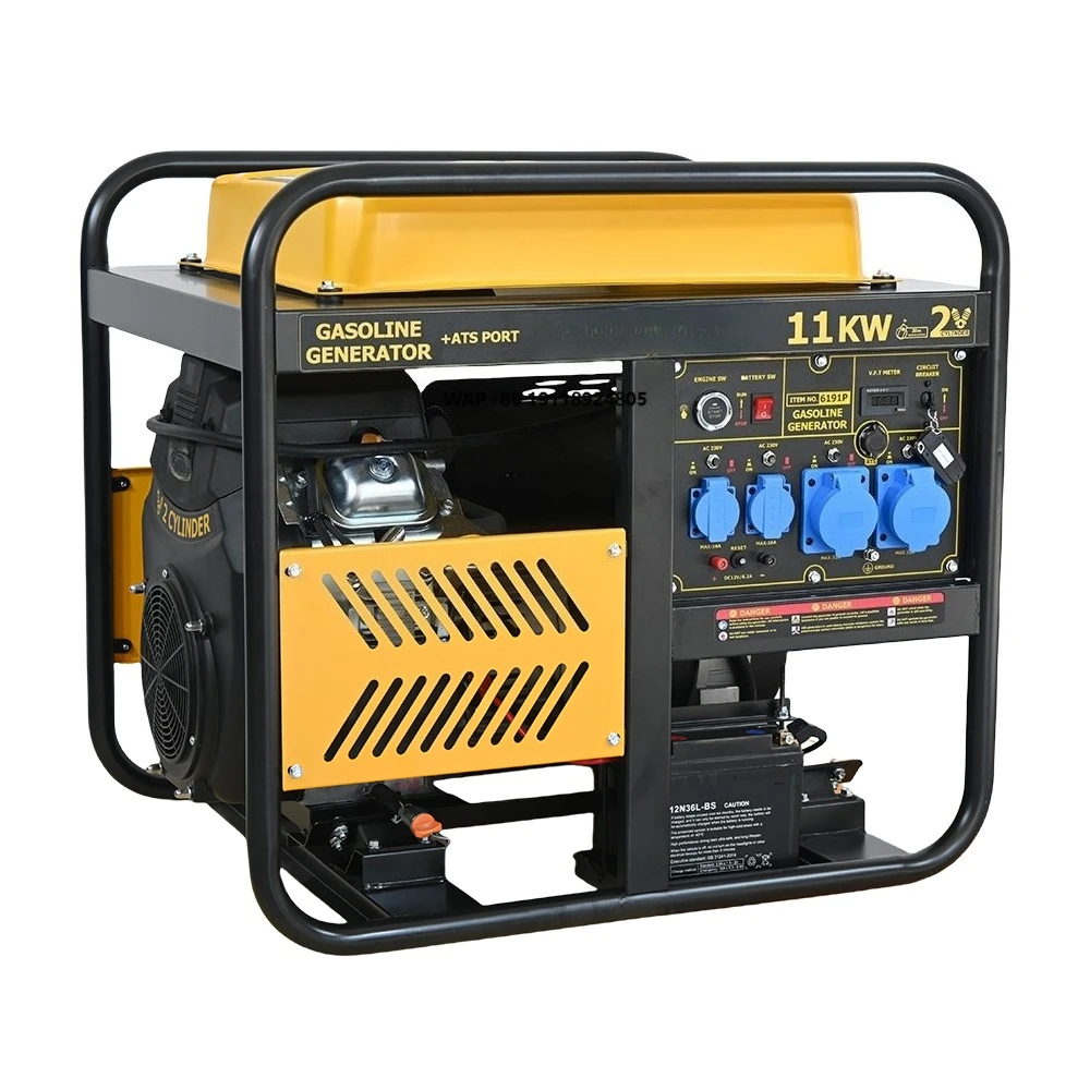 Generator 12KW 230V 50HZ  ATS Portable High Efficiency Power Solution for Home Camping  Emergency Backup