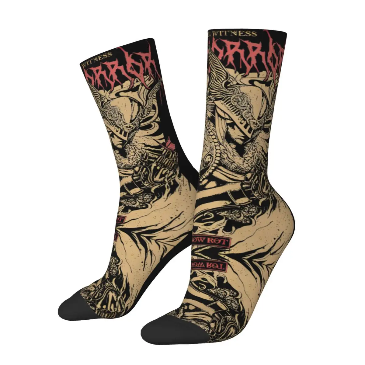 Unisex Eldened Ringed Outfits Socks Dark Souls Gamer Game Non-slip Socks Fashion For Casual Wear