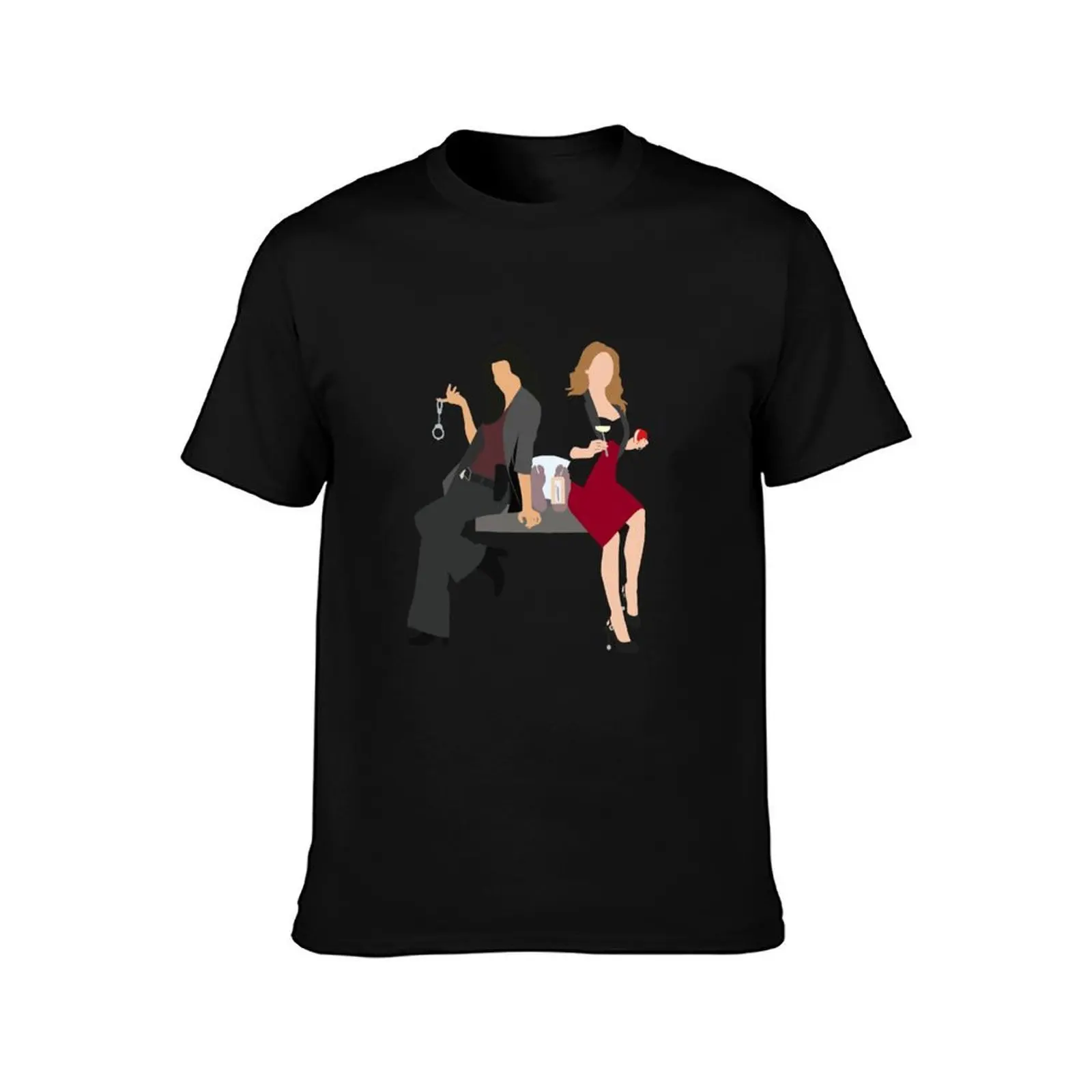 Rizzoli & Isles drawing T-Shirt Basic Casual Wear Short Sleeve Top