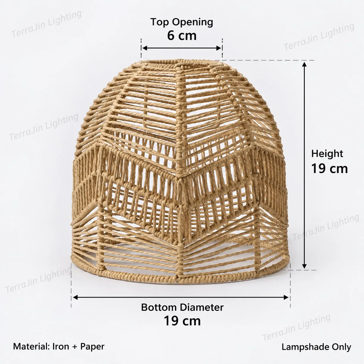 Handwoven Paper Rope Ceiling Pendant Light Home Decor Items Chandelier for Room Hotel Restaurant Dining