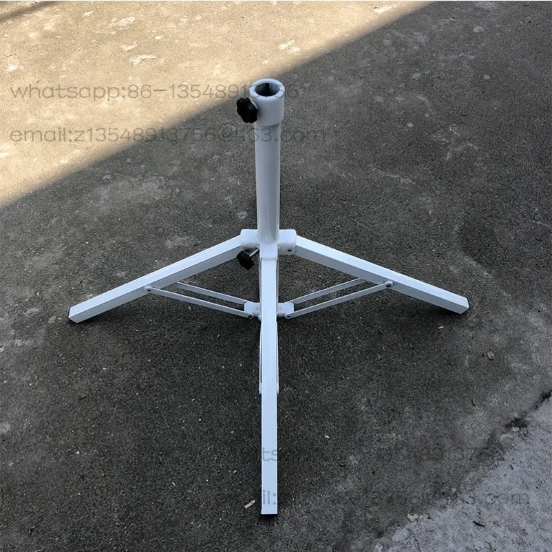 Large Outdoor Umbrella Parasol Base Plastic Cross Folding Base