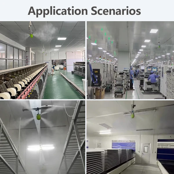 Low Pressure Plastic Air Compressor Industrial Dry Fog Humidifier,Aeroponic Mini Fine Mist Sprayer