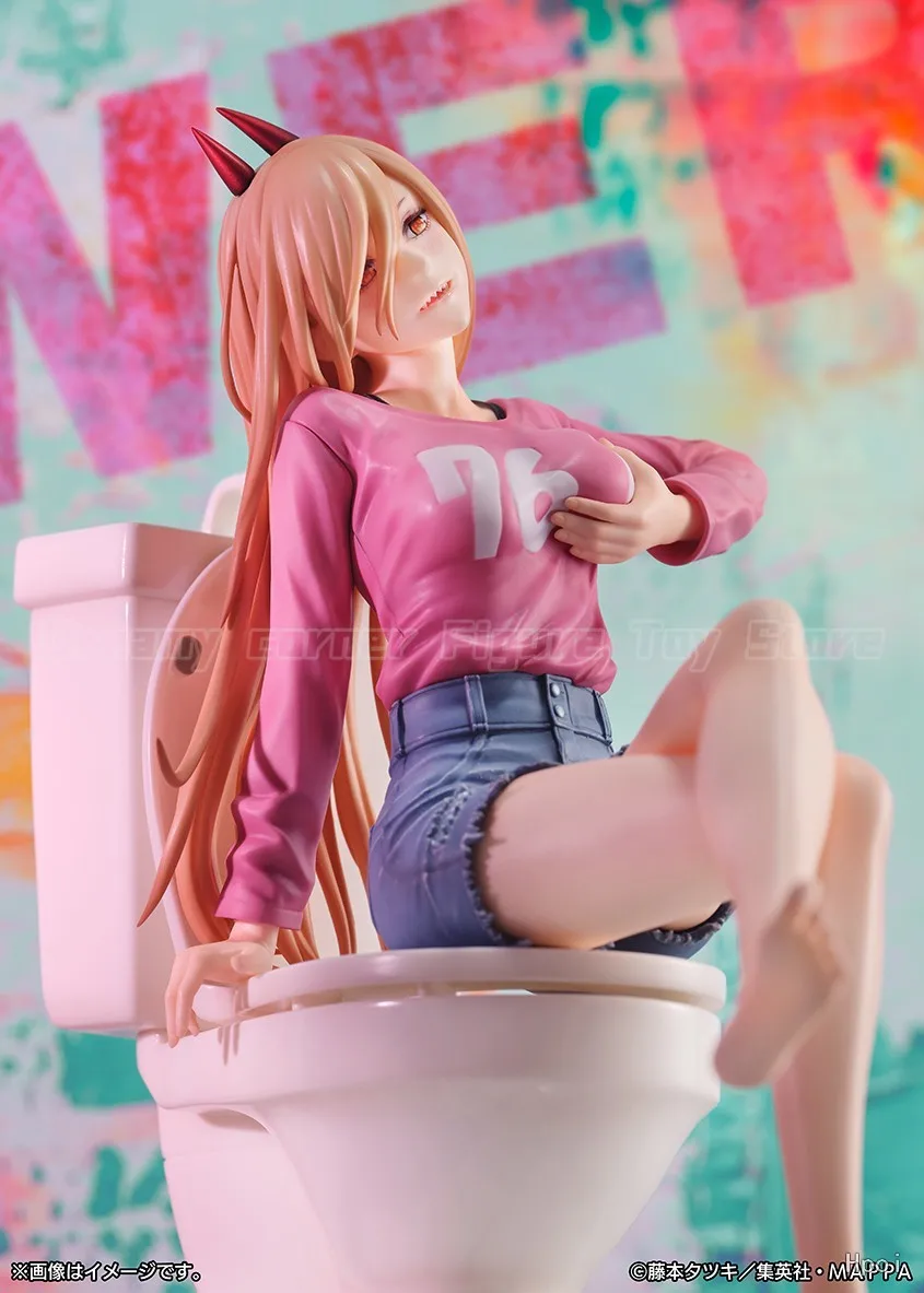 

【In Stock】Alpha Satellite SSF MAPPA EStream CHAINSAW MAN POWER 1/7 Scale Anime Figures