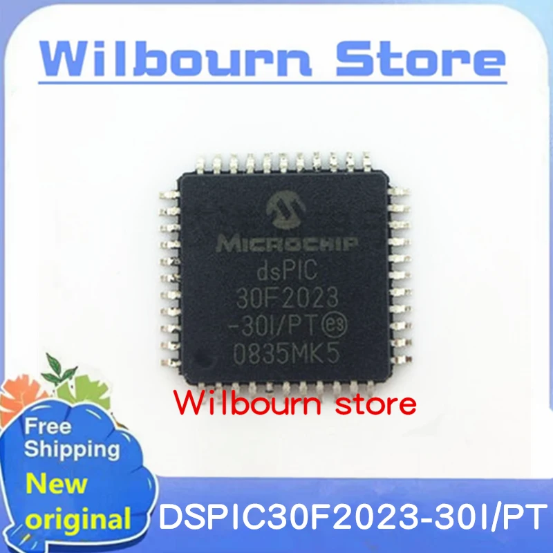 

5PCS/LOT DSPIC30F2023-30I/PT DSPIC 30F2023 -30I/PT QFP44 New original stock