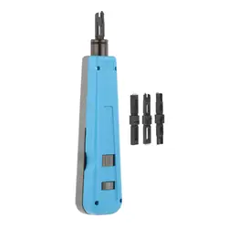 Punch Down Impact Moudle with 110/88 66 110/66 BK Blade Network Wire Punch Down Multifunction for LAN Network Cable Networking