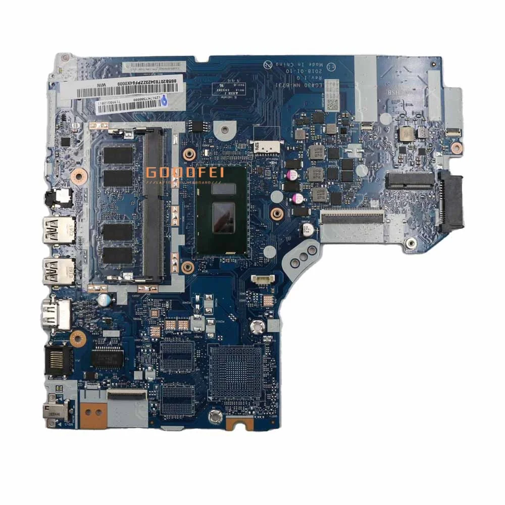 

NM-B731 с процессором 3867U RAM 4G Ideapad 330-14IKB для Lenovo, материнская плата для ноутбука, материнская плата для ноутбука, 100% протестировано, ОК 5B20T83423