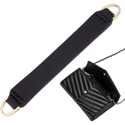 1pc Clutch Bag Conversion Leather Strip 3.7 Inch DIY Purse Chain Strap Connection Accessories Envelope Bag Conversion Leather