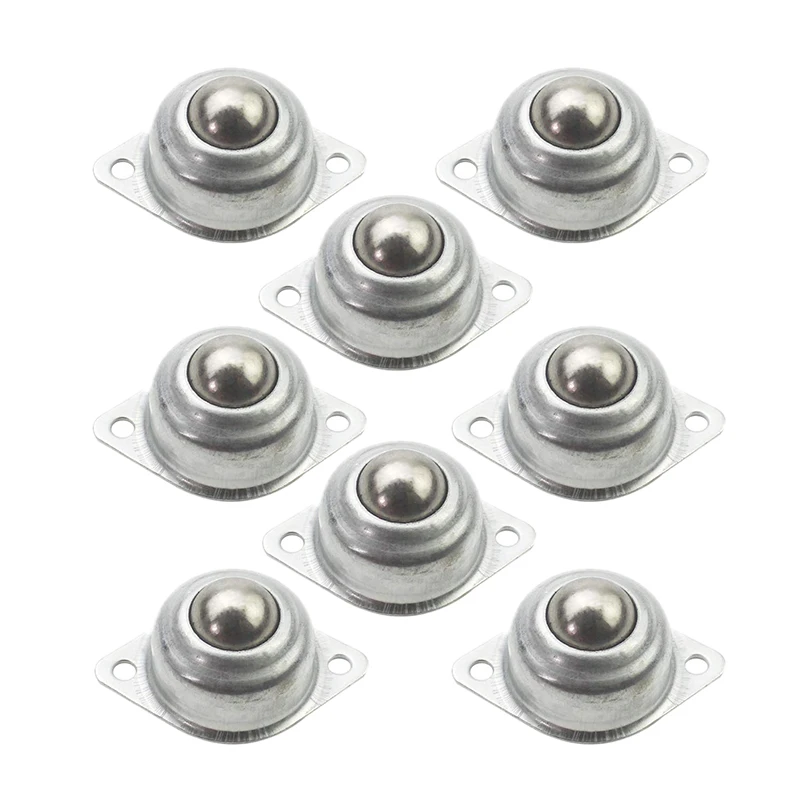 12 Pieces CY-15A Ball Transfers Universal Rotation Ball Conveyor Wheel Caster Roller 5/8 inch Ball Bearings