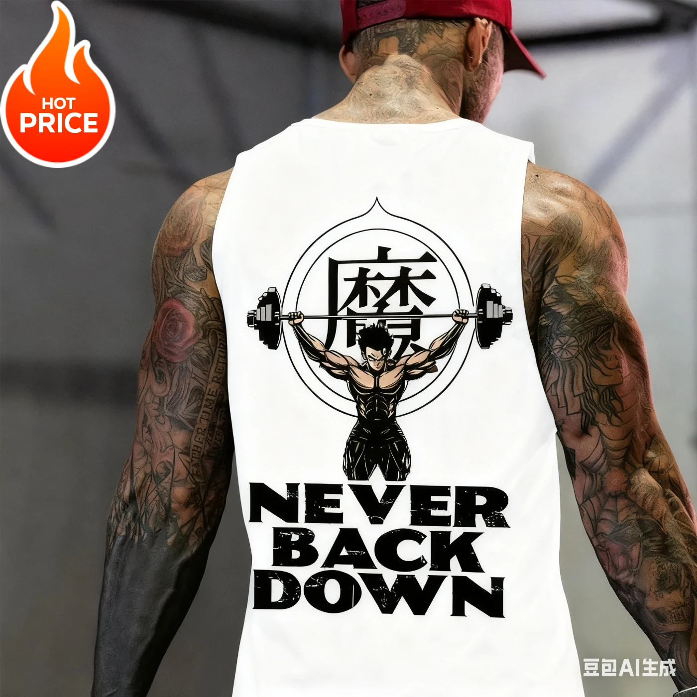 Koszulka bez rękawów na siłownię Dragon Ball Anime Son Gohan Super Saiyan Harajuku Wiosna Lato Casual Sport Fitness Czysta Bawełna