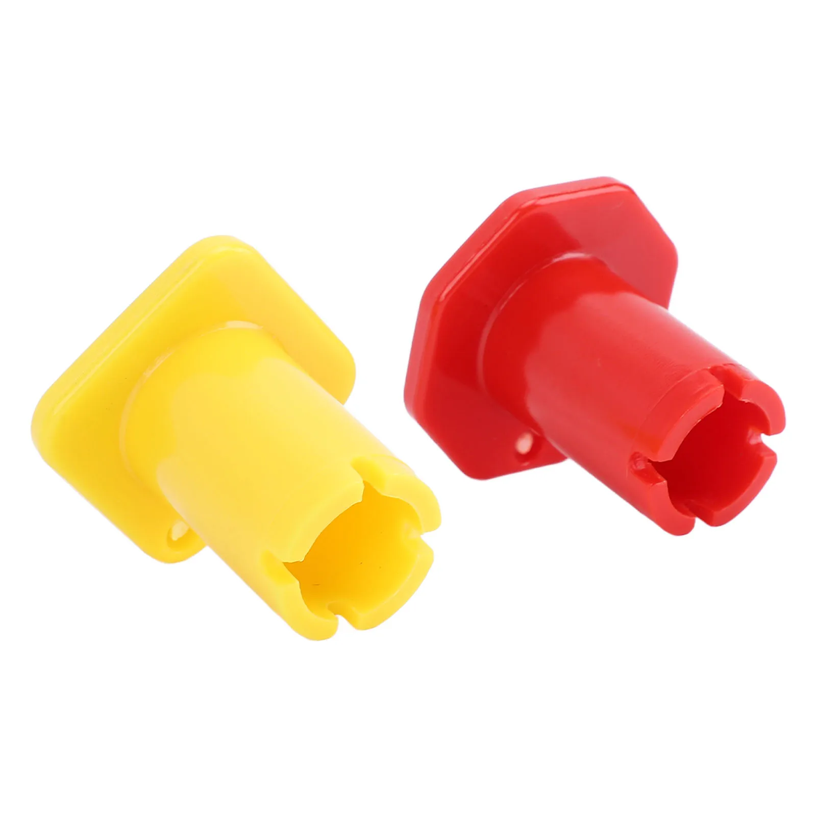 Parking and Air Brake Knobs 298818 Yellow Semi Truck Parking Brake Knobs Red Trailer Air Brake Knob Replacement For Peterbilt Tr