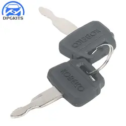 2PCS K250 Ignition Key fits Kobelco Excavator Loader Dozer Excavators Replacement Accessories Part