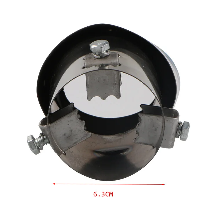 

Exhaust Muffler Car Modification Parts Tip Outlet Tips Roasted Blue Enhancement Exhause Beautification Noise Reduction