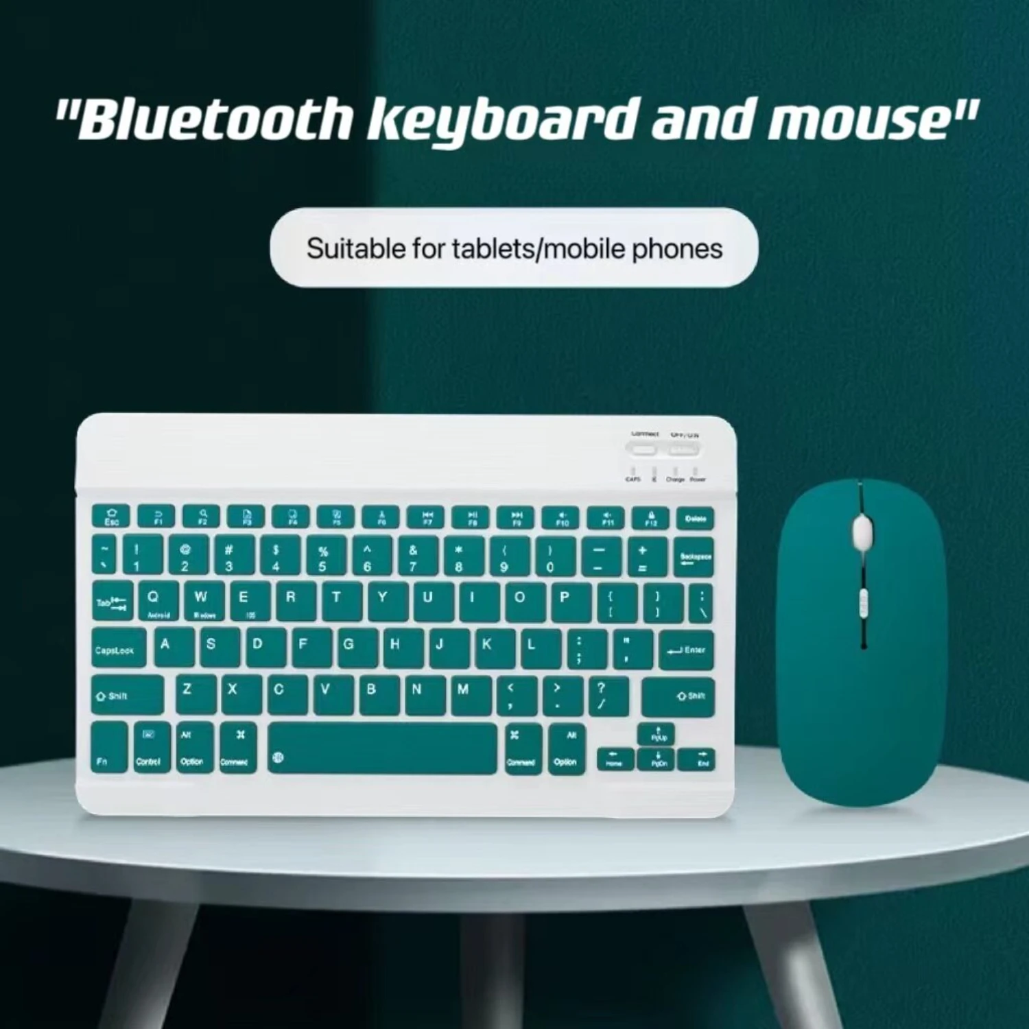 Mini Bluetooth Keyboard and Mouse Rechargeable Wireless Keyboard Mouse Keyboard   Tablet Laptop