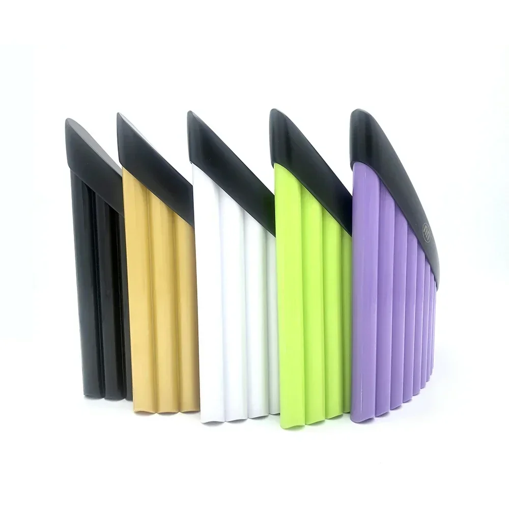 

-Panflute With Base G Key ABS Plastic Romania Pan Flute Music Instrument Tunable Panfluit Flauta