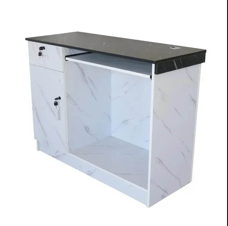 

Elegant Cash register fruit shop supermarket clothing shop milk tea shop plane counter reception desk