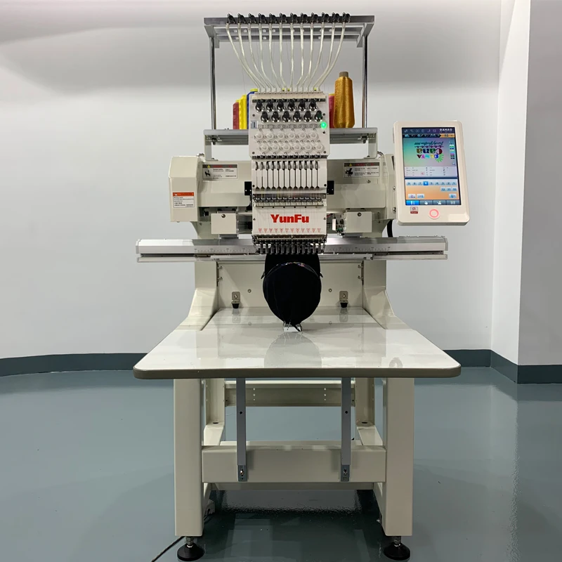 High Quality Professional Customized 12 15 Needles 400*600 mm Factory Price Computer Embroidery Machine