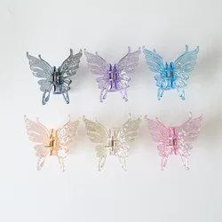 Large Hair Clips Stylish Geometric Temperament Butterfly Hair Claws Trendy Hair Barrettes For Casual Wear New 2025