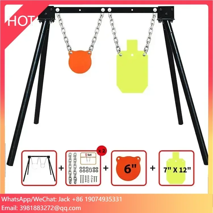 Steel Target Stand AR500 Shooting Target System Complete Kit