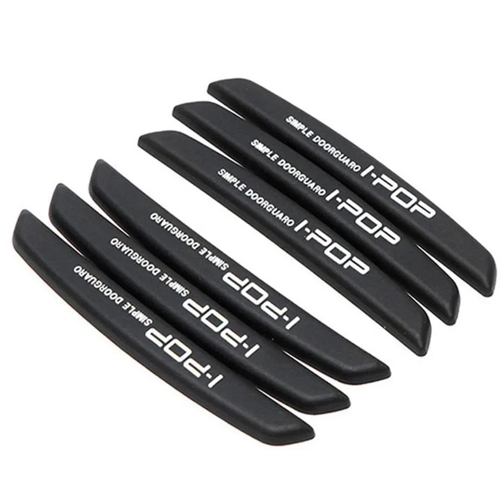 6Pcs Auto Car Door Edge Protection Guards Buffer Trim Molding Protection Strip Scratch Protector Car Door Crash Bar for Audi BMW