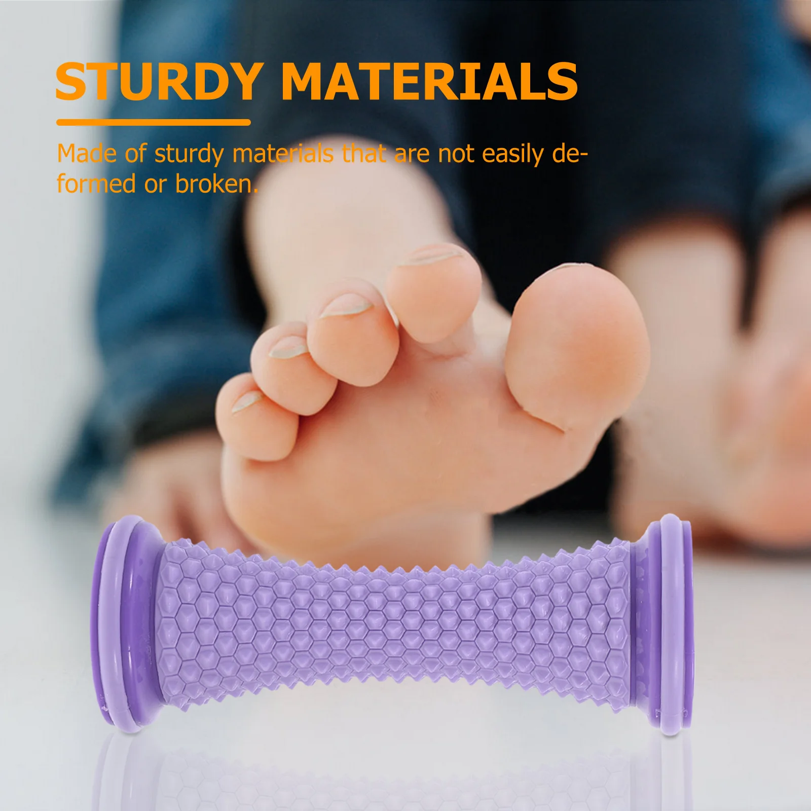 2 قطعة المحمولة مدلك أسطوانة القدم أداة تدليك العضلات للكعب التهاب اللفافة الأخمصية لتخفيف الآلام وتحسين الدورة الدموية #5