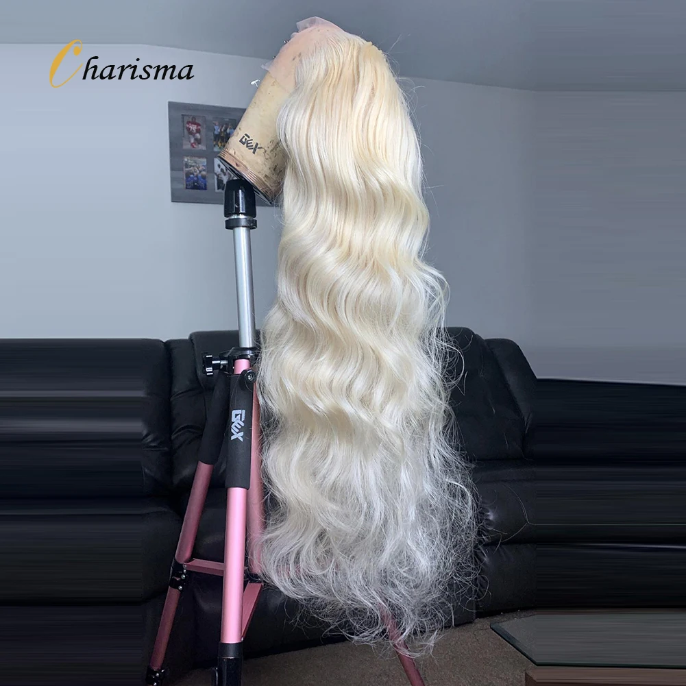 

Charisma Blond Wig Synthetic Lace Front Wigs For Women Long Body Wave Lace Front Wigs Heat Resistant Hair Soft Blonde Lace Wigs