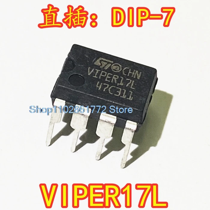 

(10PCS/LOT) VIPER17L DIP-7 VIPER17