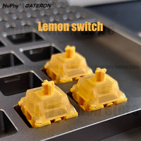 Gateron NuPhy Lemon Switch Tactile 5pin 55gf POM Factory Lubrication Mechanical Keyboard Gamer Switches for AULA F75 AJAZZ AK820