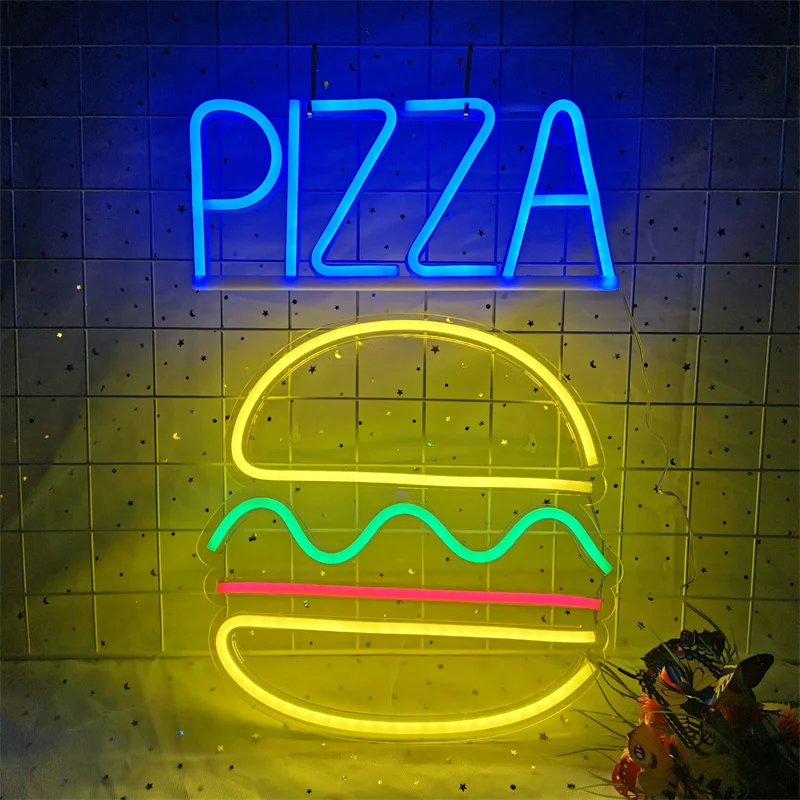 ハンバーハンバーガー-パイナップルの形をしたアクリルの壁,クイックフード,パーティー,結婚式,イベント,誕生日,家の装飾用