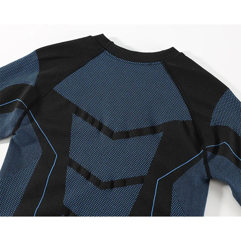 Mens Breathable Thermal Compression Underwear Set Seamless Moisture Wicking Cycling Suit Man Outdoor Slim Fit Sports Wear