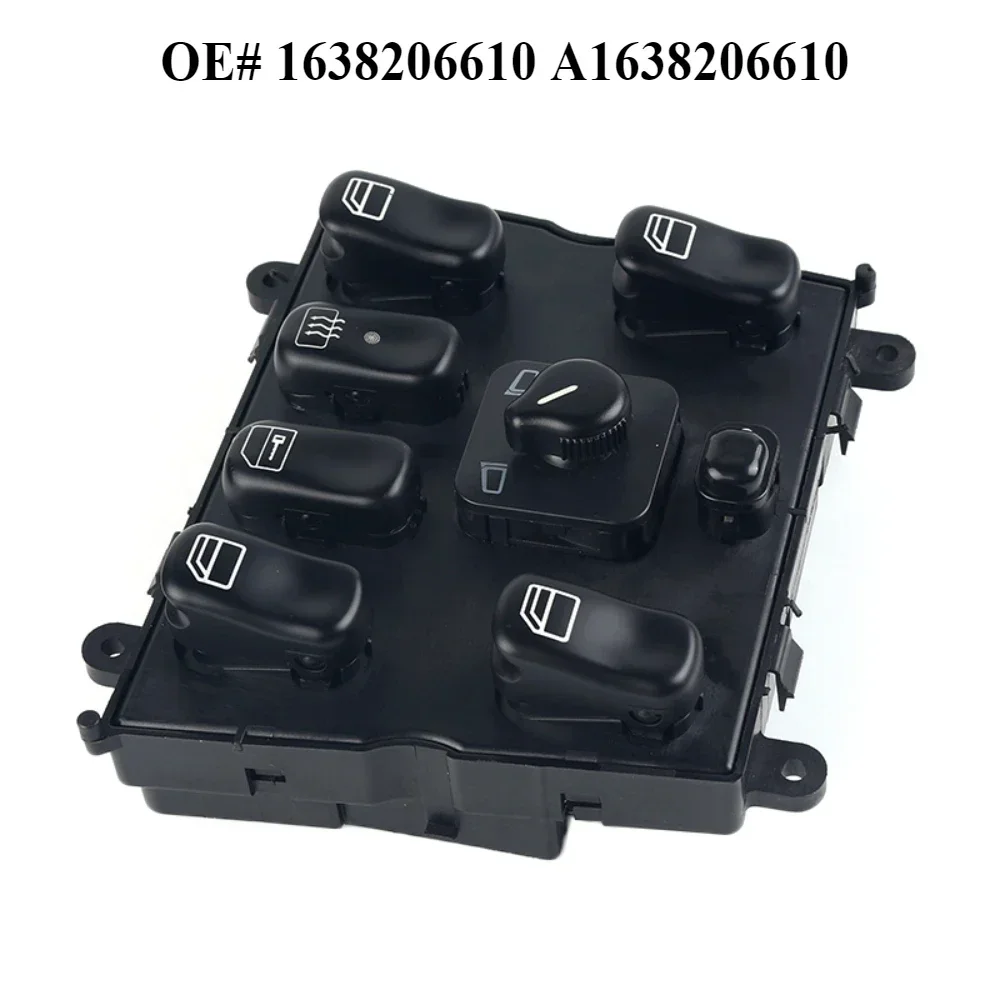 New Auto Parts 1638206610 A1638206610 Electric Power Master Window Switch Button For Mercedes-Benz ML W163 1998-2005