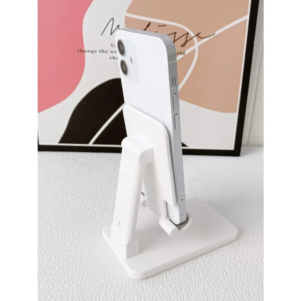 

Foldable Desktop Phone Holder Compatible With IPhone, Android Phone, Gift For Birthday, Family, Friends Phone Stand, Phone Accessories