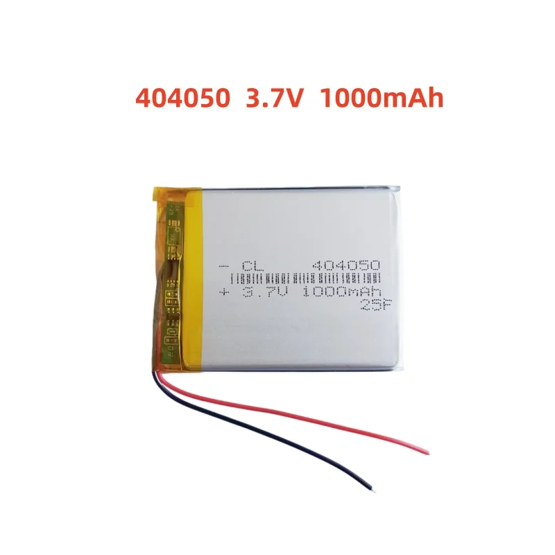 

404050 3.7V 1000mAH Polymer lithium ion / Li-ion battery for Car DVR recorder GPS mp3 playmer mp4 navigator