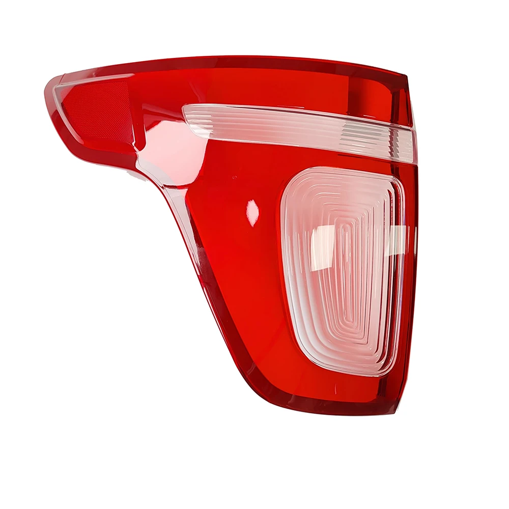 Auto Tail Lamp Light Case For Ford Explorer 2011-2015 Car Rear Taillight Lens Cover Lampshade Lampcover Caps Taillamp Shel