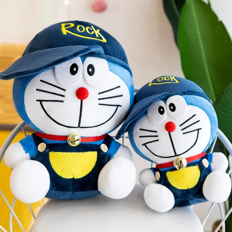 Anime Doraemon wypchane pluszowe zabawka miękka zwierzęca pluszowa lalka figurki Anime lalki Doraemon prezenty urodzinowe i świąteczne dla dziewczynek