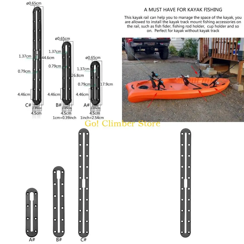 q84c-facil-instalar-kayak-track-paddle-holder-clip-holder-holder-parte-montagem-trilha