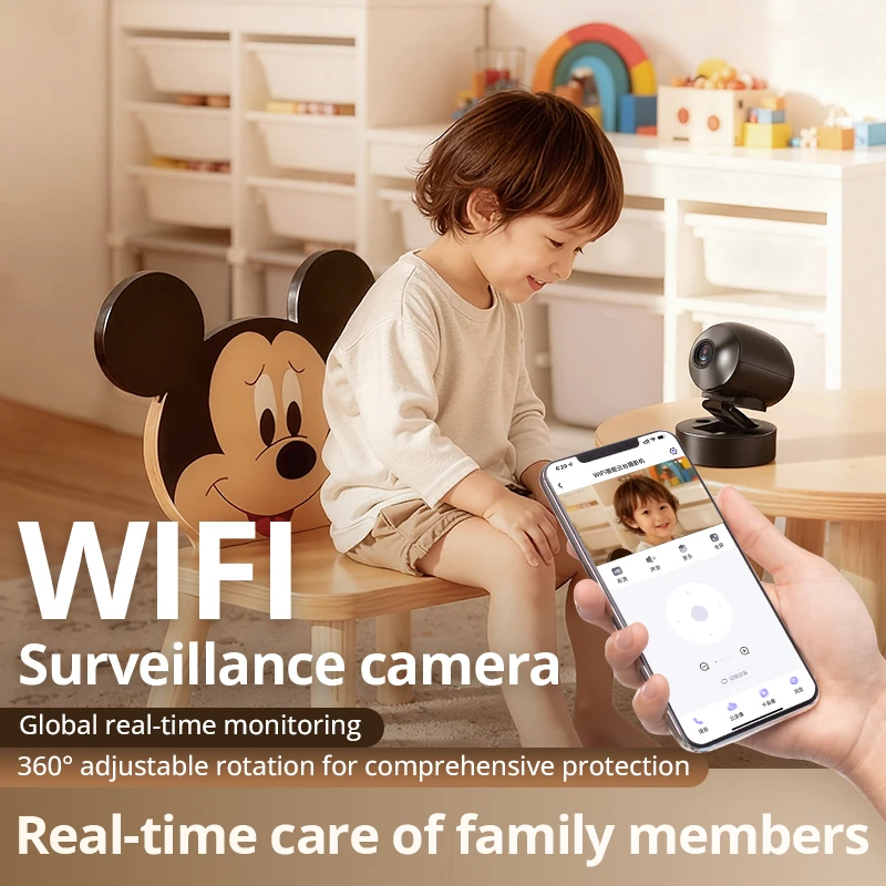 2026 New High-definition Camera 1080 Home Security Wifi Bluetooth Remote Real-time Viewing Infrared Night Vision Camera