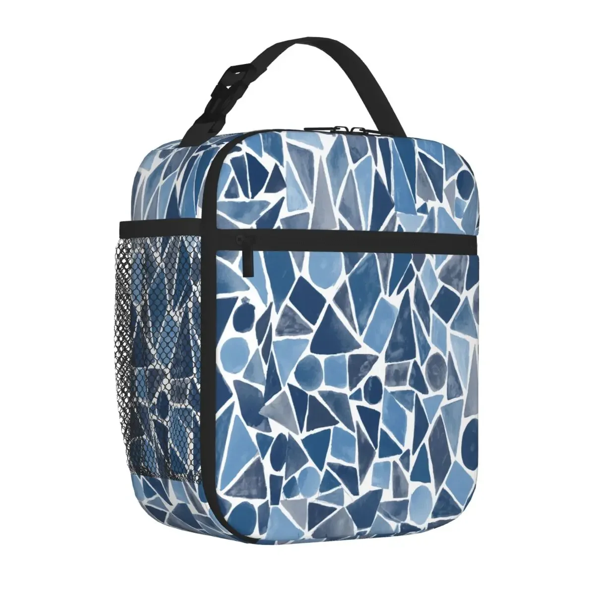 Hot Sale Geometric 07 Marble Print Food Storage Bag Outdoor Construction Cooler Tote