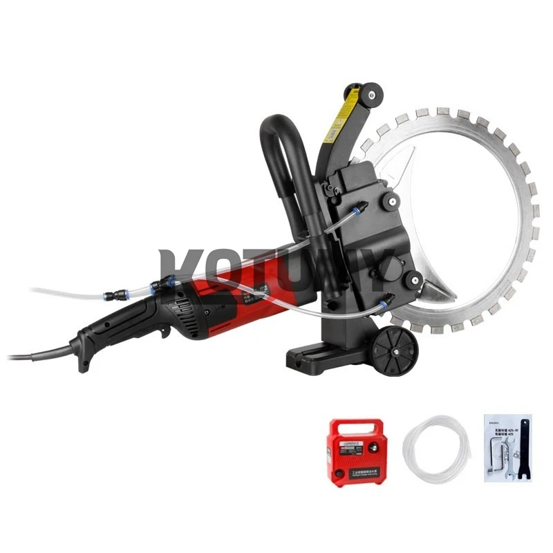 Ring Cutting Machine  High Power Wall 220-240V Cut 30mm-60mm Electric Free Adjustment Brushless Wet Cutting Concrete Saw