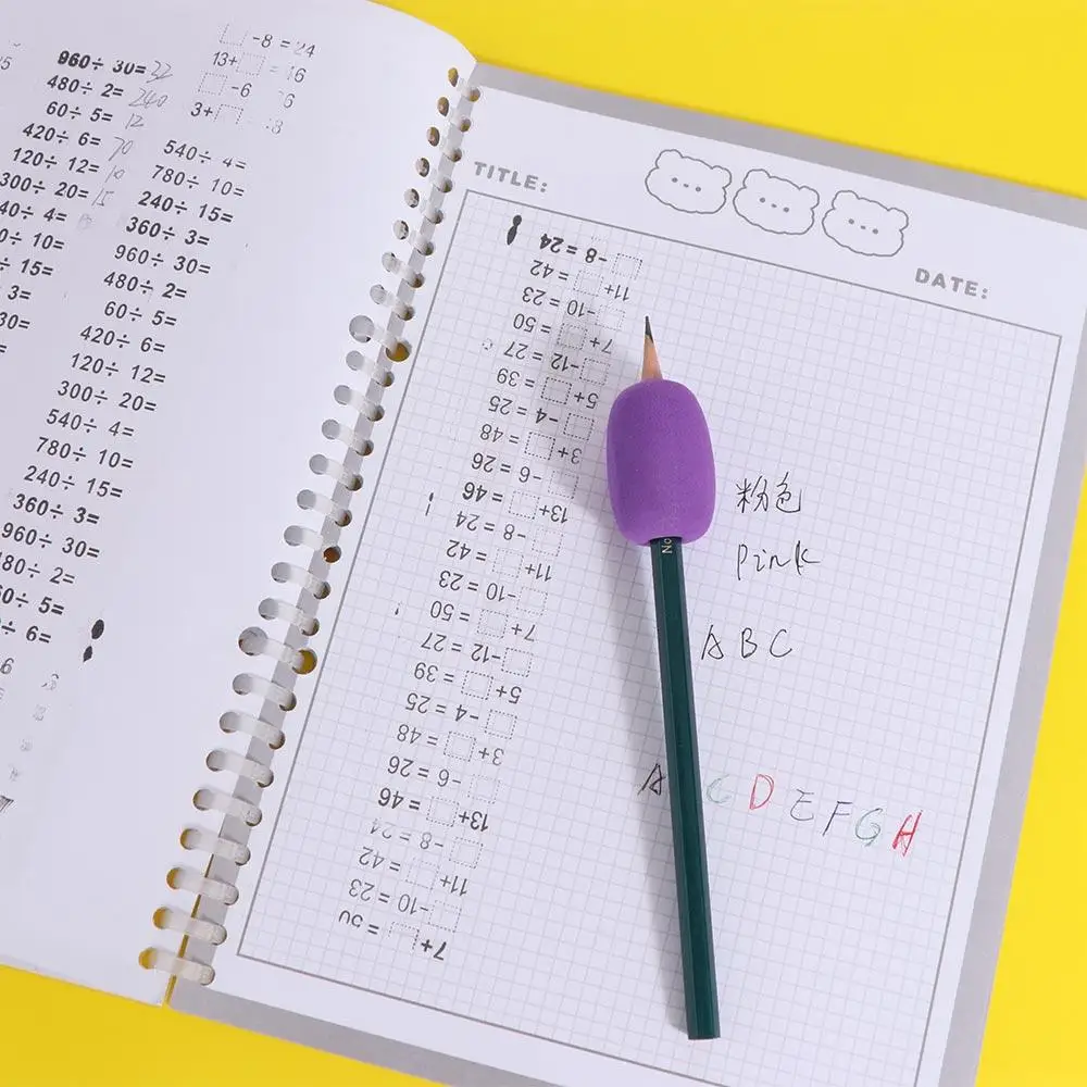 Тренажеры для осанки, губка, держатель для карандашей, ручки для стилуса, карандаши для рукописного ввода, корректоры для ручек, гибкий корректор для письма, ручка