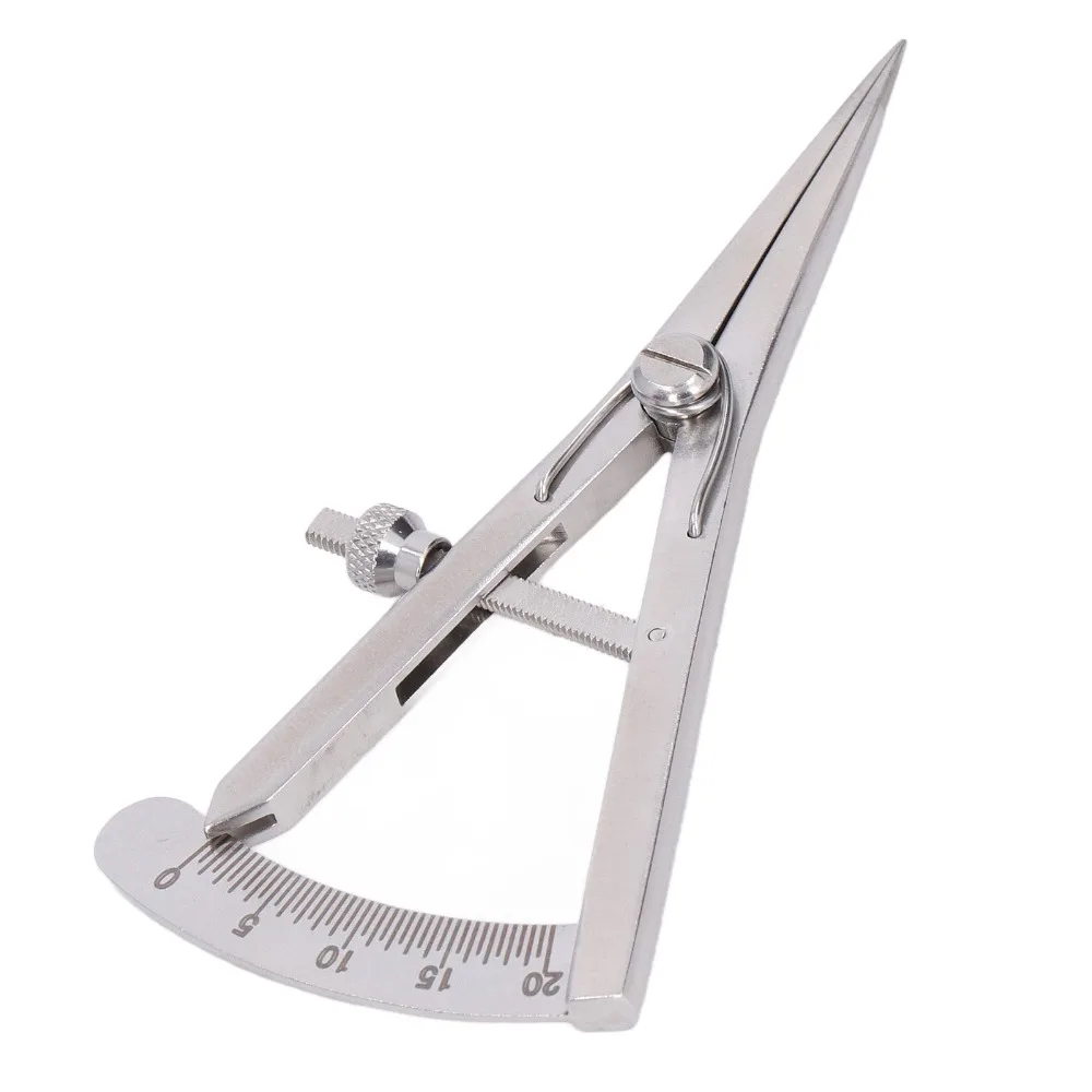 Precision Stainless Steel Marking Gauge Adjustable High Accuracy Pitch Gauge Screw Lock Edge Press Gauge Leather Craft