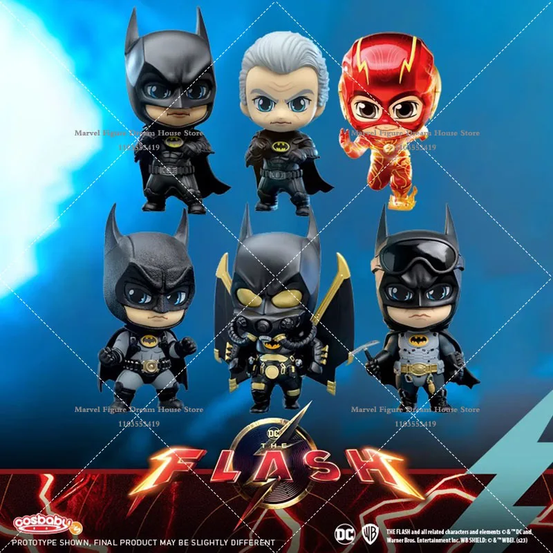 

В наличии Горячие игрушки COSBABY Мини Коллекционная DC Flash Batman Warwear Версия 9-12 см Фигурка Кукла Декоративный Орнамент