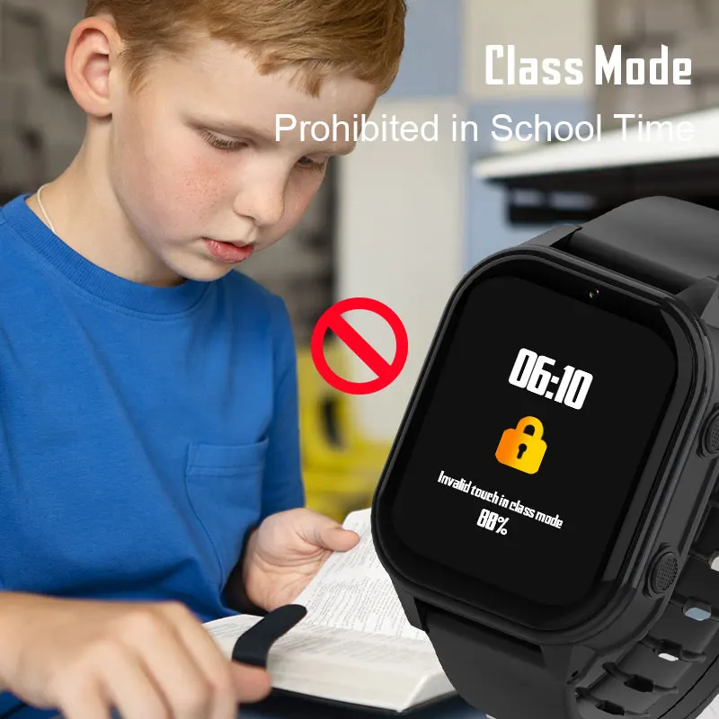 Reloj inteligente Wonlex para niños 4G SOS GPS reloj de pulsera Whatsapp KT19Pro Android8.1 con cámara de videollamada reloj inteligente para niños