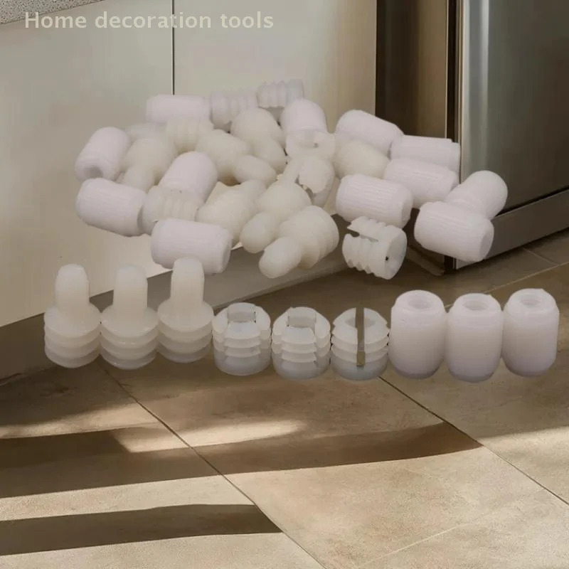 50er-Pack Dual-Gender-vorgespannter Gitter, spezielle Add-ons, Kunststoffmuttern, verdeckte Verschlüsse