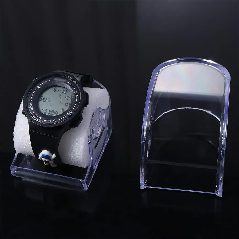 

Case Watch Packaging Box Woman Watch Case Bracelets Holder Transparent Watch Box Watch Display Holder Plastic Watch Storage Box