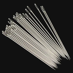 30pcs/Bag Sewing Needles Handmade Large Eye Stitching Needle Household Sewing Accessories Manual Embroidery Leatherwear Tool Kit