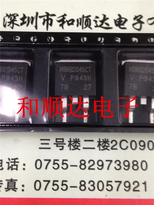 Original nuevo/5 uds/MBRB2045CT TO-263